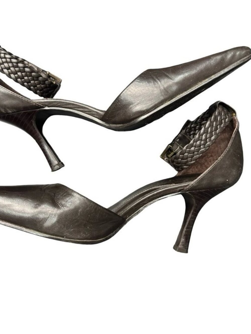 Parade Dark Brown Classic Dress Heels Womens 6.5 Office Pumps Elegant Shoes